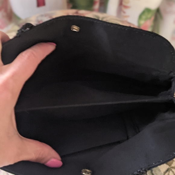 Vintage black woven purse - Picture 5 of 5